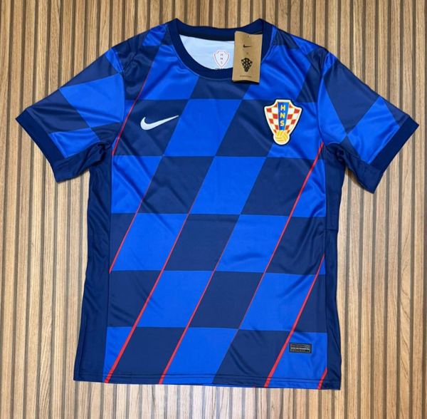 Camiseta Croacia Suplente